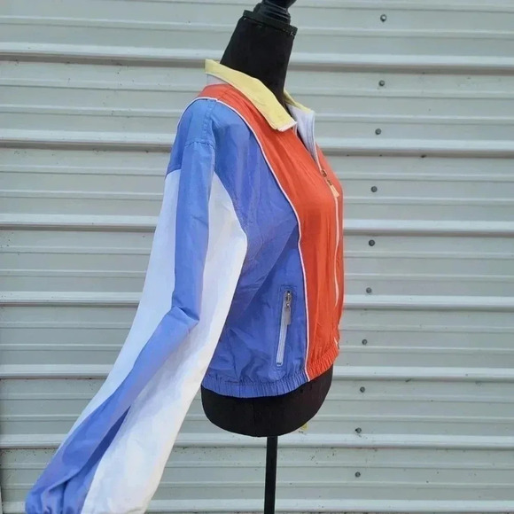 NWT $54 VTG Koret Sundance Coral Bomber Jacket Zip Front Womens sz S (6-8) - Picture 6 of 11